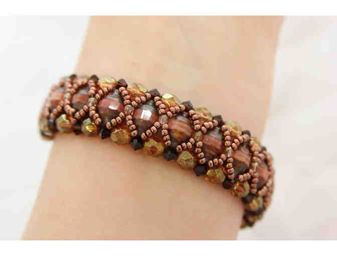 Pink Beaded Bracelet