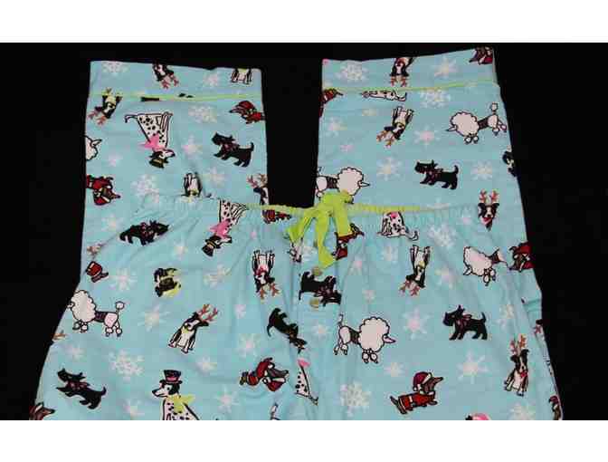 Holiday Snowflake Dog Pajama Set - Women's, Size Medium