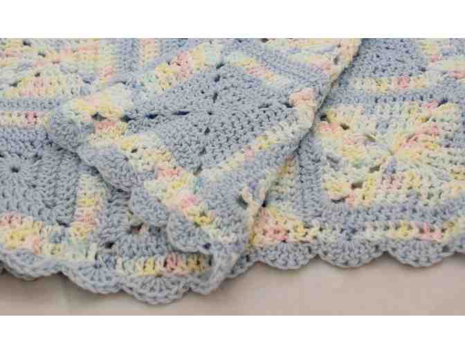 Crochet Baby Blanket, Cap and Booties