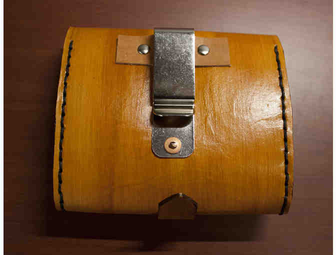 Dog Face Belt Pouch (Black Labrador)