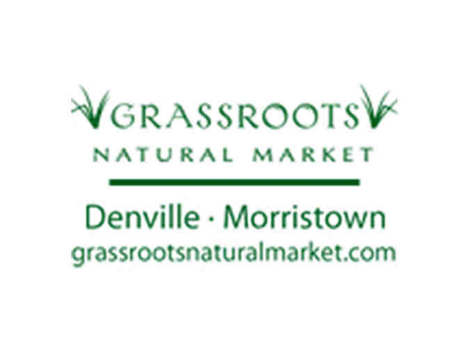 Grassroots Market $100 Gift Card with 2 Seeing Eye Shopping Bags