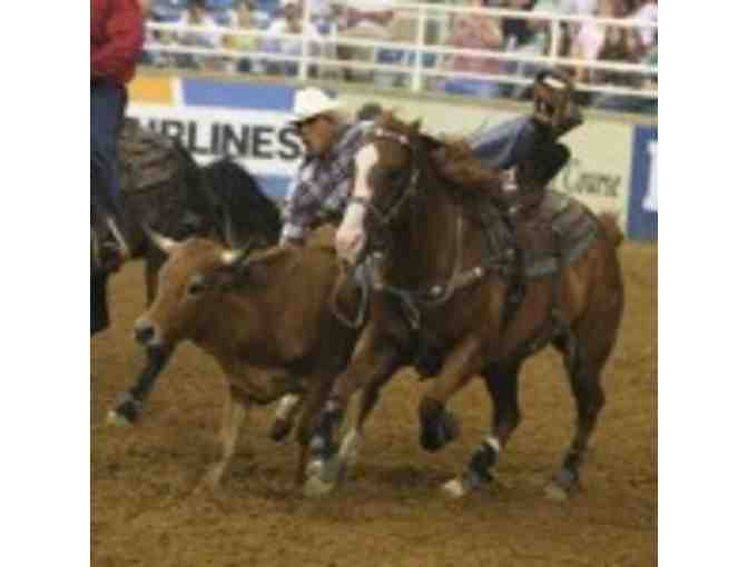The Mesquite Pro Rodeo Series for Four near Dallas, TX