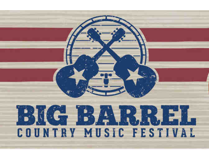 Two 3-Day Passes to the Big Barrel Country Music Festival!