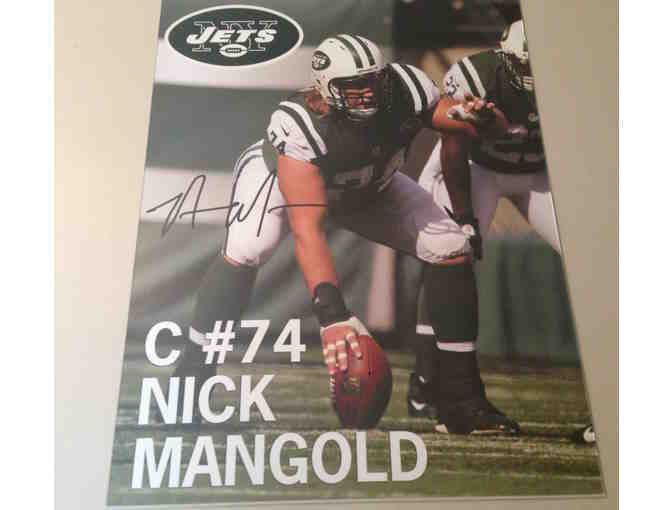 Nick Mangold Lithograph Poster