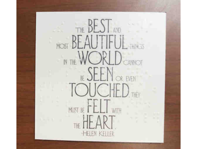 Inspirational Braille Magnets Set (2 of 3)