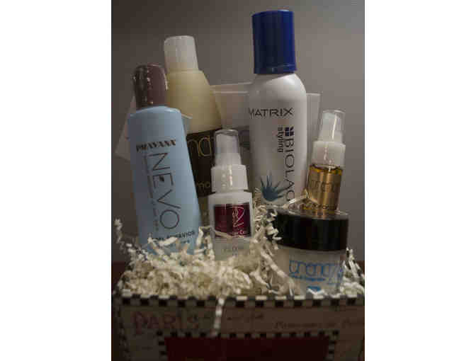 Hair Products Basket from Trendz