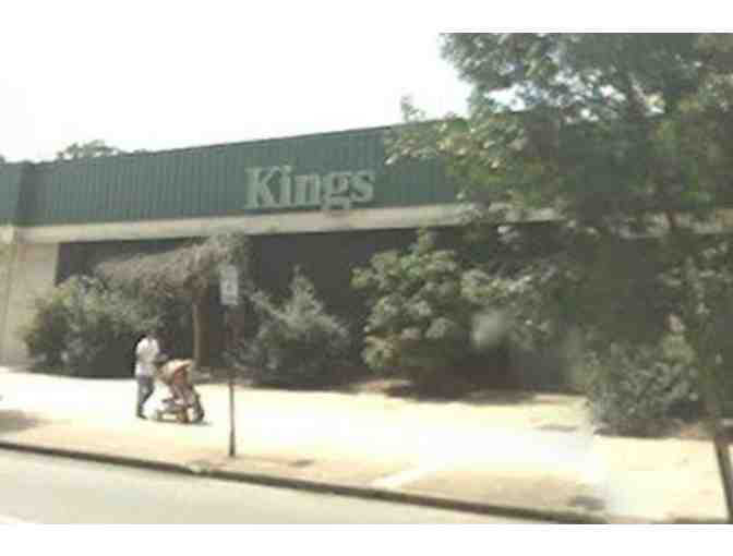 $25 Gift Card to Kings in Morristown, NJ