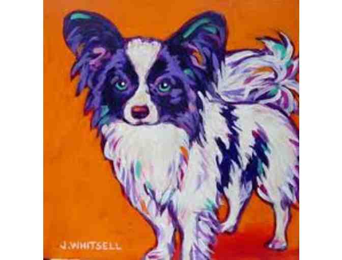 Custom Dog Portrait by acclaimed artist Jody Whitsell