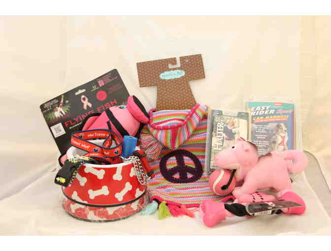 Medium Solid Blue Dog Bed Basket -- Medium