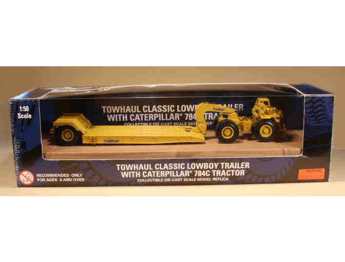 TowHaul Lowboy-Caterpillar collectible scale model