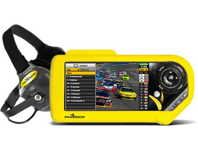 2 Tickets to the Pocono Raceway on June 5 with FanVision Controller and Headphones