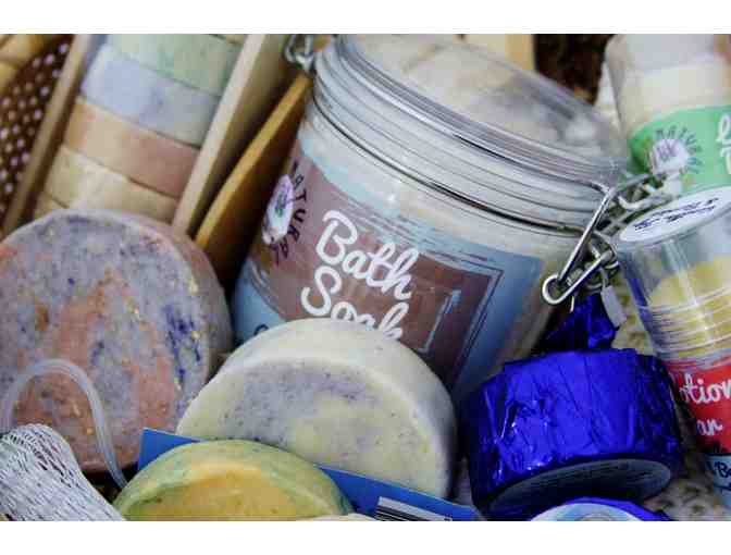 Assortment of Handmade Soaps and Toiletries from A Natural Alternative