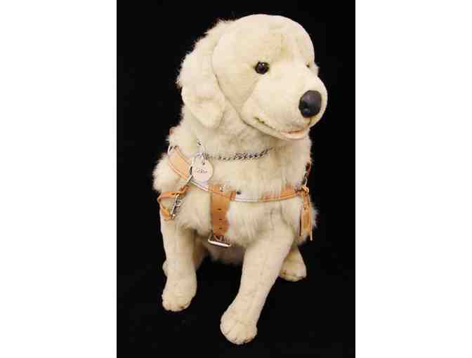 Chase the Golden Retriever Plush in Harness