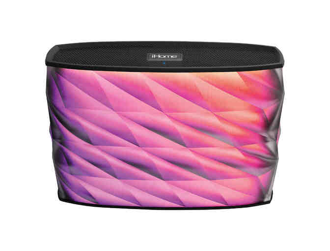 iHome iBT84 Color Changing Wireless Stereo Speaker and Built-in Powerbank