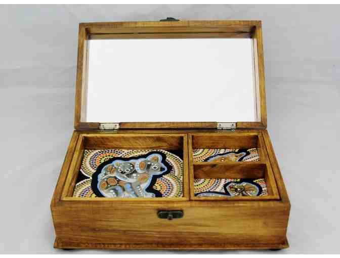 Kangaroo Dreaming, Australian Themed Jewelry Box