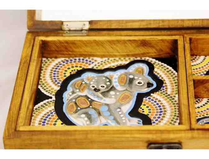 Kangaroo Dreaming, Australian Themed Jewelry Box