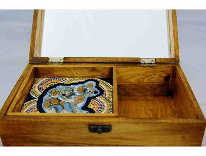 Kangaroo Dreaming, Australian Themed Jewelry Box