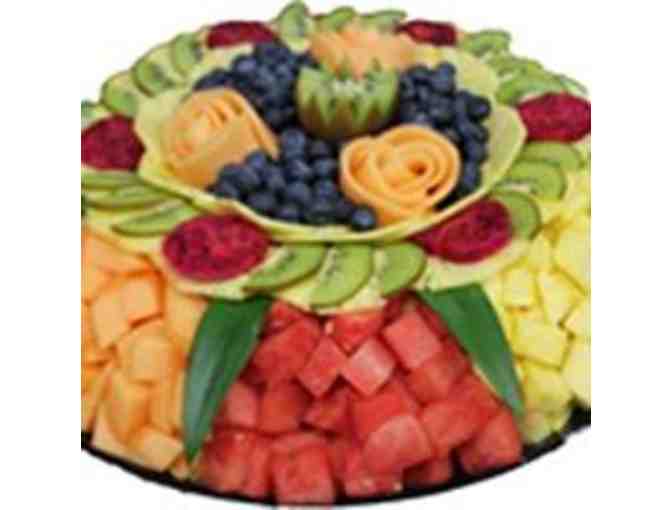 12' Fruit Platter or Fruit Basket by Sheina Grapes