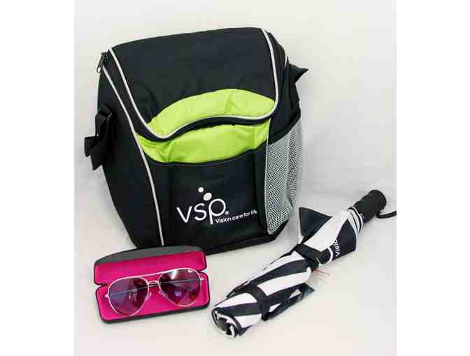 DVF Aviator Sunglasses with Cooler and Umbrella