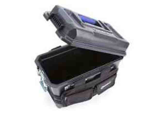 Kobalt Zerust 15.75-in Black Plastic Lockable Tool Box