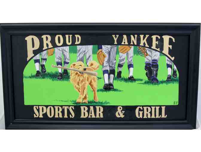 Proud Yankee Sports Bar Pub Sign