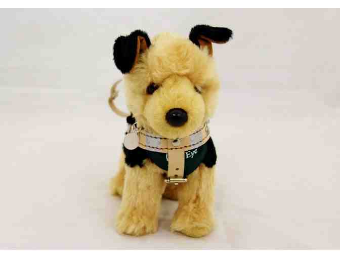 Small German Shepherd Plush in Harness