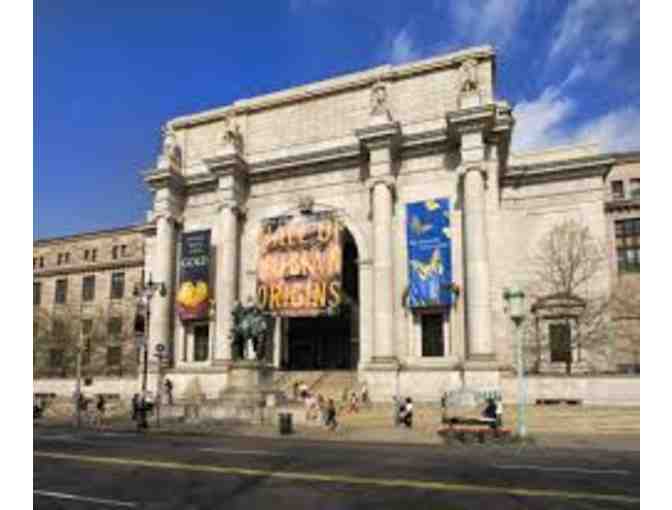 Four Passes to the American Museum of Natural History, New York City