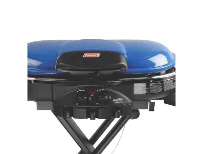 Coleman Road Trip LXE Portable Grill in Blue