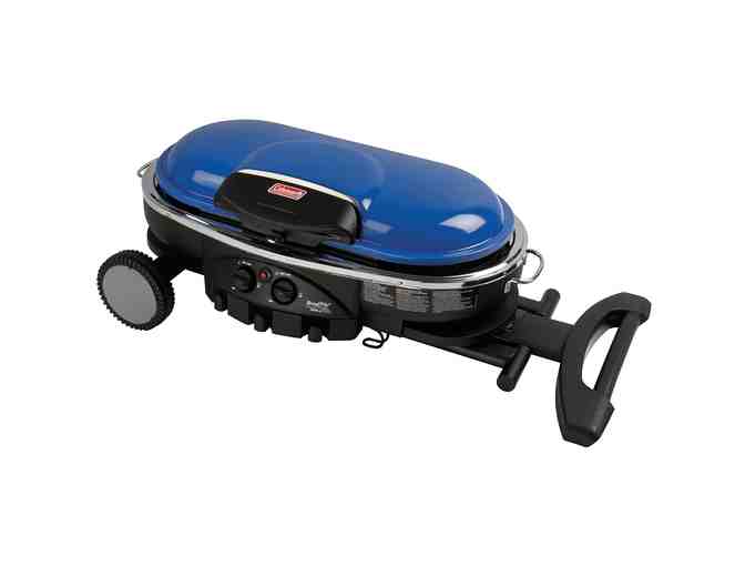 Coleman Road Trip LXE Portable Grill in Blue