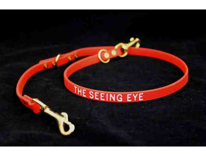 Adjustable Seeing Eye Leash in Dazzling Red