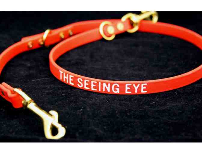 Adjustable Seeing Eye Leash in Dazzling Red