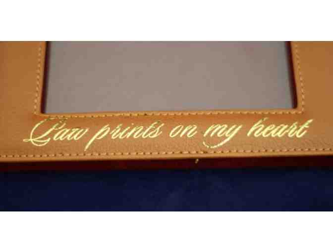 Paw Prints On My Heart Photo Frame