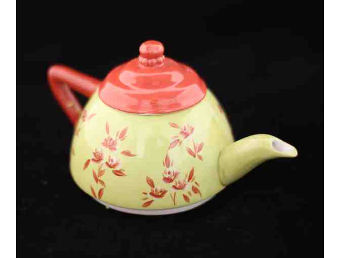 Rose Brook Cottage Tea Pot & Tea Cup Set For One