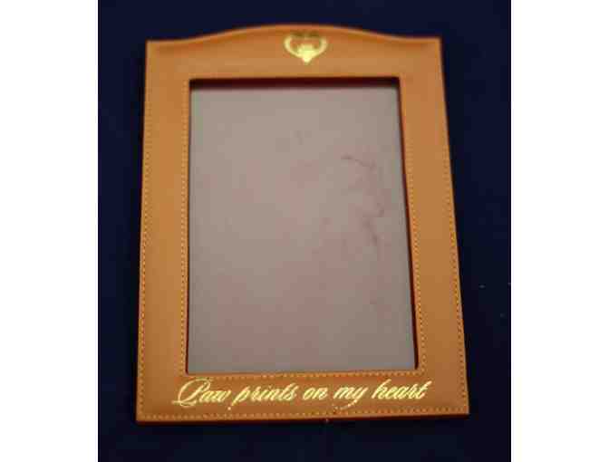 Paw Prints On My Heart Photo Frame