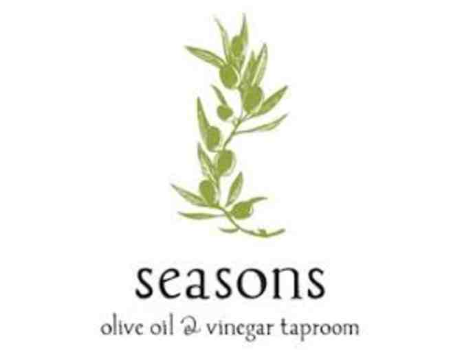Seasons Olive Oil & Vinegar - Sampler & $20 Gift Card