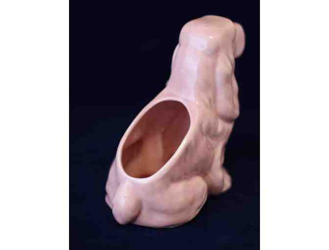 Pink Ceramic Cocker Spaniel Planter