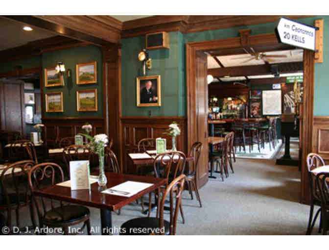 Gift Card for $50 - Dublin Pub in Morristown or Molly Malones in Whippany, NJ