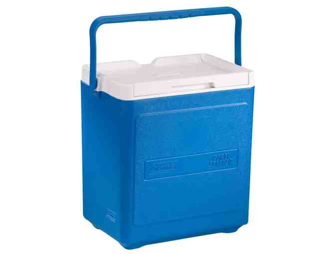 Coleman Cooler Set of Four in Red, White and Blue