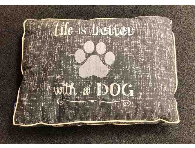 'Life is Better with a Dog' Bed
