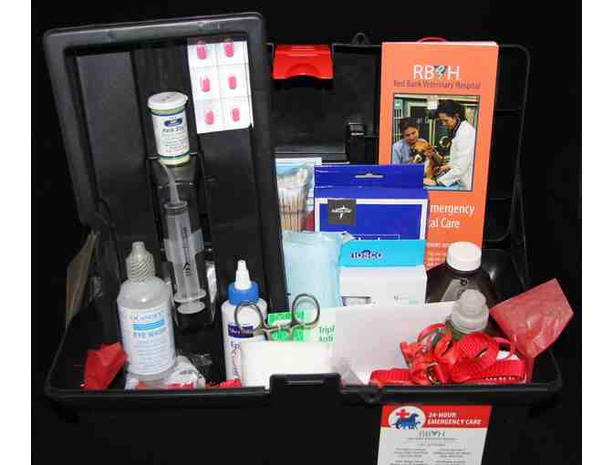 Pet First Aid Kit with $100 Red Bank Veterinary Hospital Gift Card