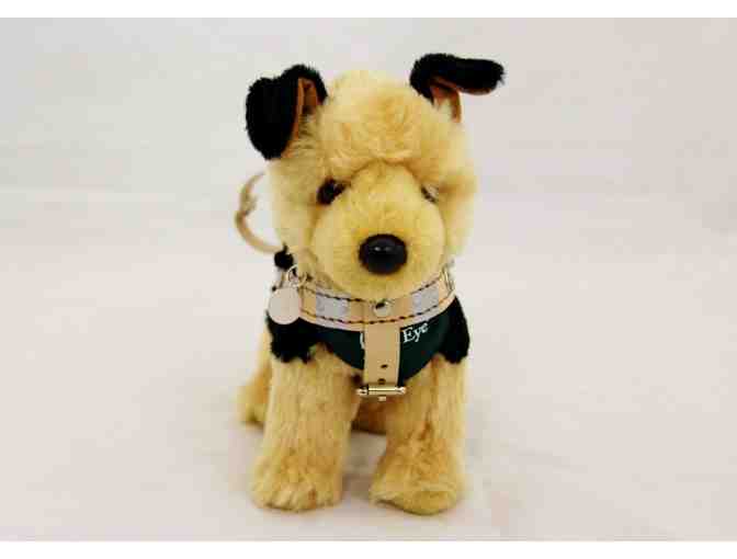 Small German Shepherd Plush in Harness with 90th Anniversary Pin
