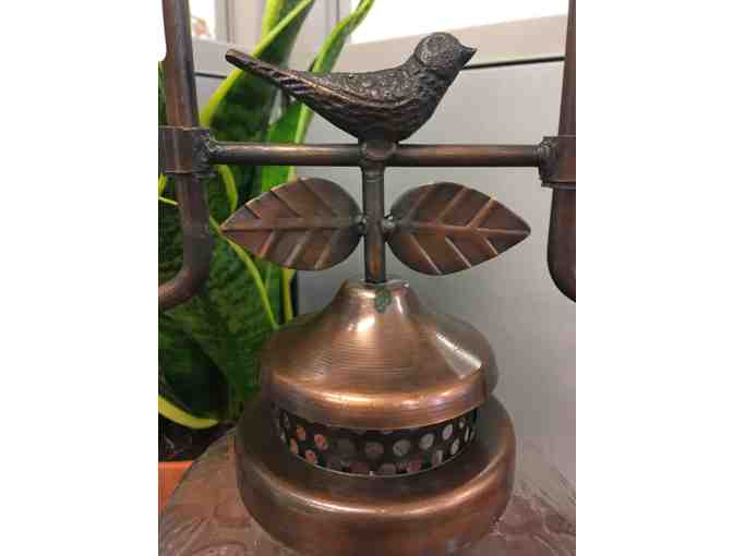 Decorative Bronze Candle Lantern