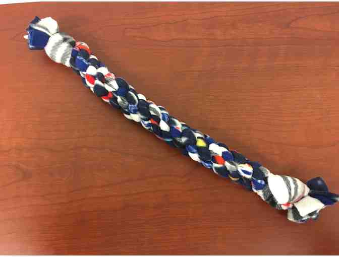 3 Handmade Flannel Braided Dog Rope Toys