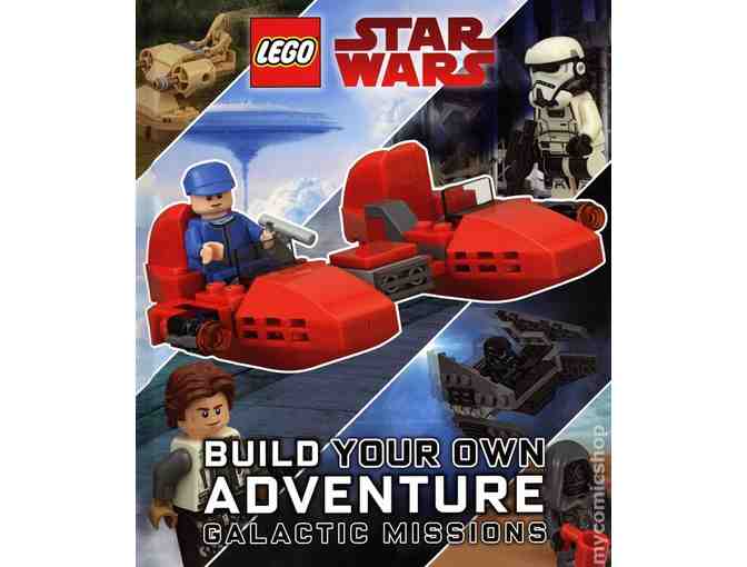 Lego Star Wars Build Your Own Adventure with Bespin Guard's Cloud Car Model and Figurine