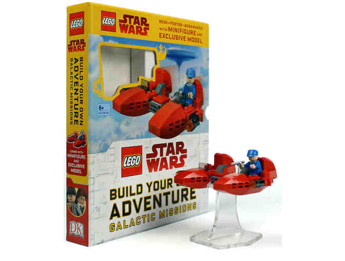 Lego Star Wars Build Your Own Adventure with Bespin Guard's Cloud Car Model and Figurine