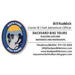 Bill Ruddick, Backyard Bike Tours
