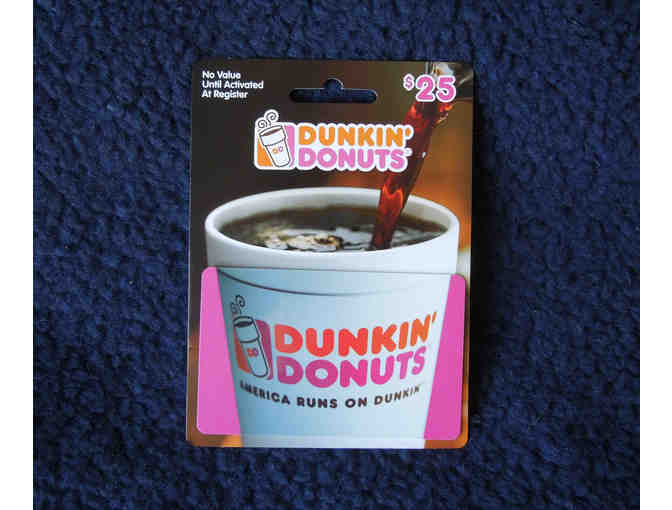 $25 Dunkin Donuts Gift Card - Photo 1