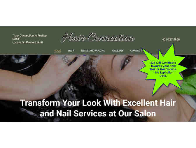 $35 Gift Certificate from Audrae at Hair Connections towards a Hair or Nail Service - Photo 1