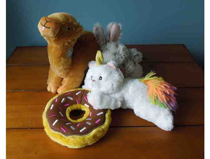Collection of Plush Squeak-able Dog Toys - Photo 1