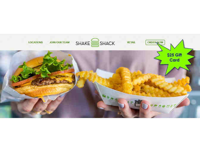 $25 Gift Card to Shake Shack - located at 249 Thayer Street, Providence, RI - Photo 1